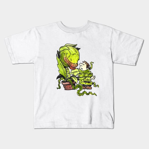 Feeding Time Kids T-Shirt by Rackham